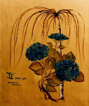 Japanese Impression (with Hortensia)